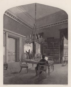 Kartenraum des United Service Clubs, Westminster, London