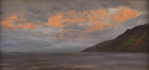 Sonnenuntergang an der Küste