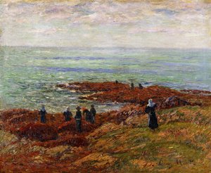 Die Küste der Bretagne von Henry Moret