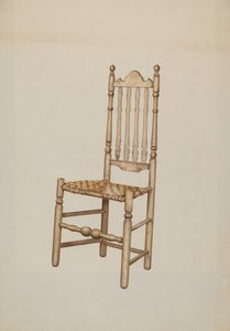 Treppengeländerstuhl