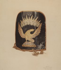 Feuerwehrmanns-Hutschild