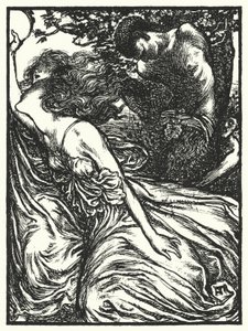 Matthew Arnold Gedicht: Empedokles auf dem Ätna (Gravur)