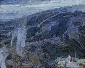 Engel erscheinen den Hirten, ca. 1910 von Henry Ossawa Tanner