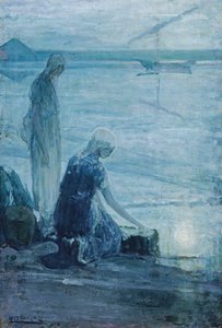 Moses im Schilf von Henry Ossawa Tanner