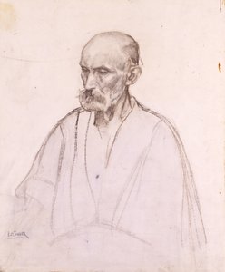 Studie für den Jünger Petrus von Henry Ossawa Tanner