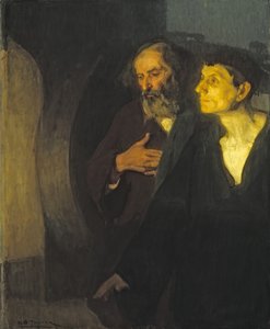 Die zwei Jünger am Grab, ca. 1906
