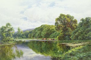 Die Themse bei Henley von Henry Parker