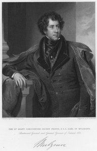 Der ehrenwerte Constantine-Henry Phipps, F S A, Earl of Mulgrave, Generalleutnant und Generalgouverneur von Irland von Henry Perronet (after) Briggs