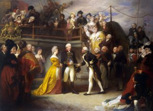 Besuch von König Georg III. (1738-1820)