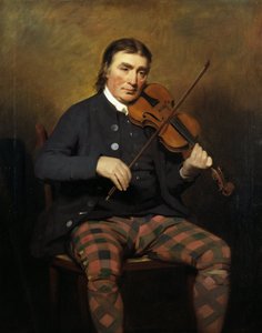 Niel Gow, 1727 - 1807. Geiger und Komponist von Henry Raeburn