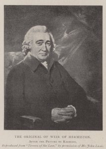 Das Original von Weir of Hermiston von Henry Raeburn