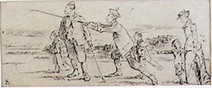 Der unglückliche Schlag, Illustration aus 