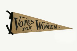 Wahlrecht für Frauen Kampagnenbanner