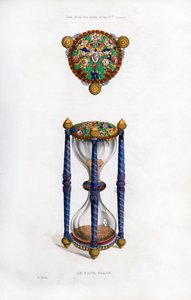 Sanduhr, Mitte des 17. Jahrhunderts, 1843