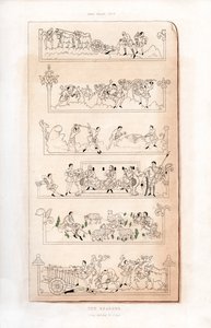 Die Jahreszeiten, um 1050, 1843