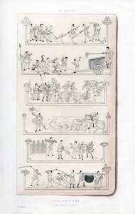 Die Jahreszeiten, um 1050, 1843 von Henry Shaw
