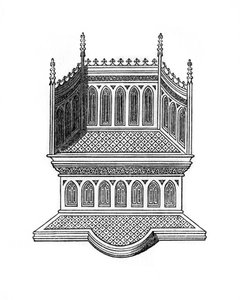 Thron, 1843 von Henry Shaw