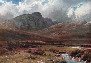 Klippen in der Nähe von Poolewe, Ross-Shire
