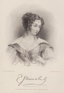 Gräfin Teresa Guiccioli, Geliebte von Lord Byron (Gravur) von Henry Thomas (after) Ryall