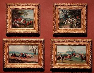 Jagdszenen, Rennszenen und Kutschenszenen von Henry Thomas Alken