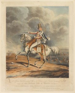 Generalleutnant Der Marquis von Anglesea, G.C.B, Schlacht von Waterloo, 1815 von Henry Thomas Alken