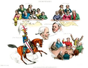 Symptome des Amüsiertseins, 1822