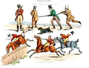 Symptome des Amüsiertseins, 1822 von Henry Thomas Alken
