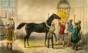 Der Baron trinkt seinen Wein, 1838 von Henry Thomas Alken
