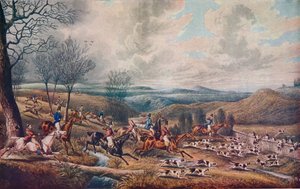 Die Jagd auf das Reh, 1834