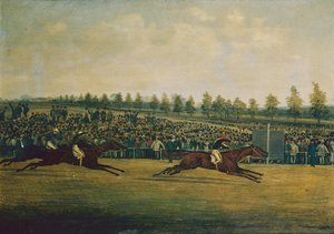 Das Doncaster St Leger von Henry Thomas Alken