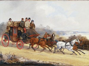 Der Dover-London-Kutschfahrt: Im Sommer