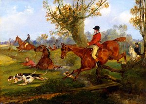 Wassersprung, ca. 1840 von Henry Thomas Alken