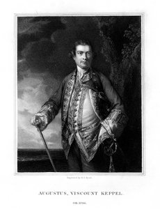 Augustus Keppel, 1. Viscount Keppel, britischer Admiral, 1833