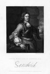 Edward Montagu, 1. Earl of Sandwich, englischer Marineoffizier, 19. Jahrhundert