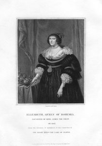 Elizabeth, Kurfürstin von der Pfalz und Königin von Böhmen, 1834