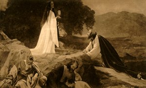Jesus am Ölberg