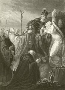St. Augustinus vor Ethelbert von Henry Tresham