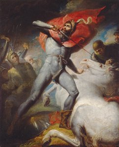 Das Gelübde des Earl of Warwick vor der Schlacht von Towton von Henry Tresham