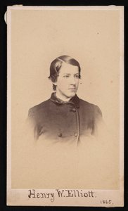 Porträt von Henry Wood Elliott 1846-1930, 1865