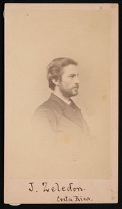 Porträt von Jose Castulo Zeledon 1846-1923, 1868 von Henry Ulke