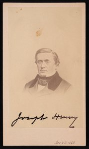 Porträt von Joseph Henry von Henry Ulke