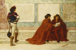 Depesche aus Trapezunt; "Es sind Nachrichten gekommen, die ihre Gesichter verändern" - Shakespeare, ca. 1873