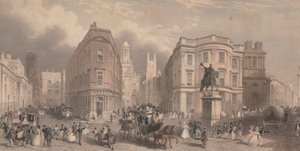 Die Bank of England und die Royal Exchange, Cornhill von Henry Wallis