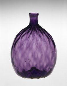 Taschenflasche von Henry William (attr.to) Stiegel