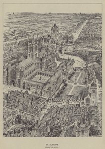Aldgate, vom Westen von Henry William Brewer