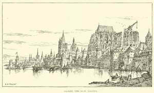Köln, zur Zeit des heiligen Ignatius (Stich)