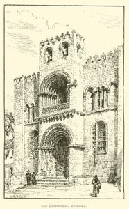 Alte Kathedrale, Coimbra (Gravur)