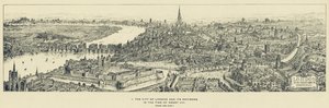 Die Stadt London und ihre Umgebung zur Zeit von Heinrich VIII., vom Osten
