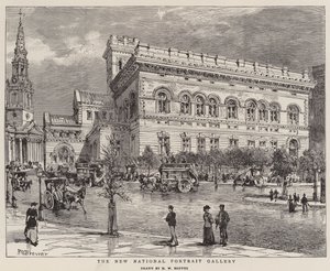 Die Neue National Portrait Gallery von Henry William Brewer