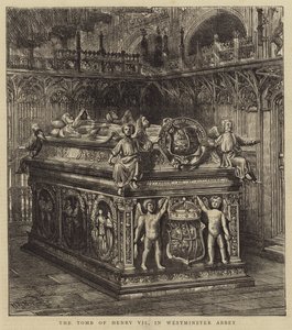 Das Grab von Heinrich VII. in der Westminster Abbey
